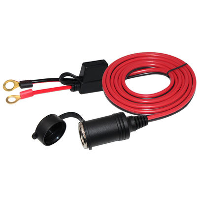 Zigarettenauflöscher für Frauen mit O-Ring-Terminalkabel für Batterien 12V/24V