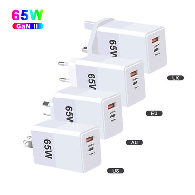 EU US UK AU GaN 140w 120w 65W 45w Laptop USB C Ladegerät mit QC2.0 Funktion