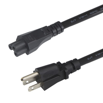 15 ft 120 Volt Laptop-Stromkabel mit Nema 515P bis IEC 320 C5 Steckverbinder zertifiziert