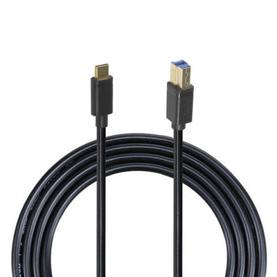 PD-Schnellladekabel 10 Gbps Datenübertragungsgeschwindigkeit 5 Gbps Hochgoldplattierte korrosionsbeständige Anschlüsse