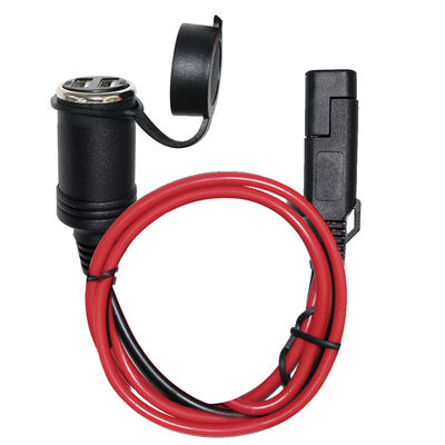 12V SAE-Kabel für Zigaretteneinzeiger-Adapter für Solarzellen