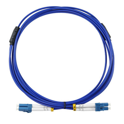 LC to LC Fiber Optic Patch Cable -  Singlemode or Multimode Duplex Jumper for Telecom, Data Center, FTTx Applications