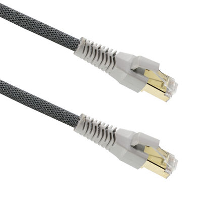 Cat6 Geschirmtes FTP SFTP Ethernet-Kabel mit RJ45-Steckern