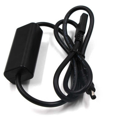 SAE zu DC 5,5x2,1 mm Step-Up-Stromkabel -5V zu 12V Umrichter Adapter für Solarzentrale, Batteriepack, LED, Router