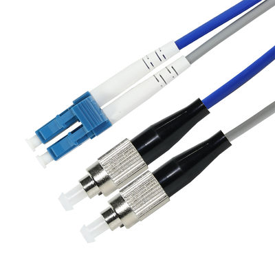 LC-ST-Duplex-Fiber-Patch-Kabel OM3 50/125μm