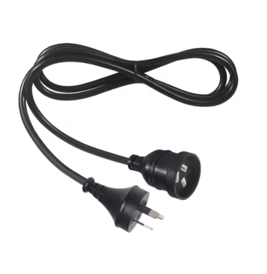 AU-Stecker auf Buchse AUS-Steckdose Verlängerungskabel - Australisches 3-poliges Netzkabel, 240V 10A/15A