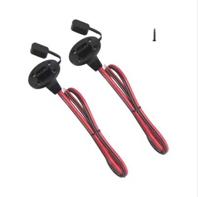 SAE Socket Sidewall Port Panel Mount Connector mit Staubkappe