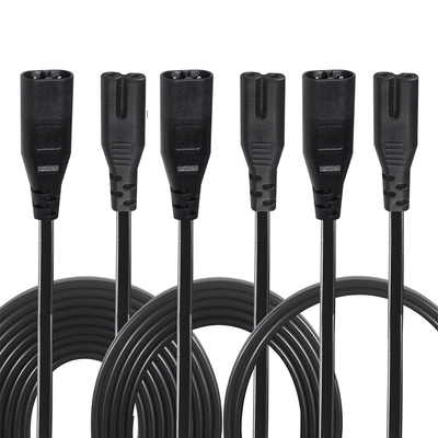 IEC 320 Stromkabel 10A 250V 18AWG für Elektronik