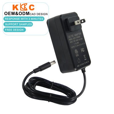 US-Standard 12V 5A DC-Netzteil mit 5,5x2,1mm Hohlstecker für LED-Streifen, Elektromotor / Wasserpumpe