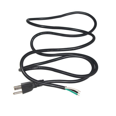Anpassungsfähiges Stromkabel NEMA 5-15P bis 300V aus Zinndraht für Waschmaschinen