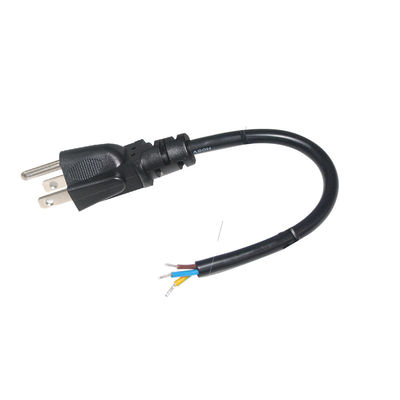 Anpassungsfähiges Stromkabel NEMA 5-15P bis 300V aus Zinndraht für Waschmaschinen
