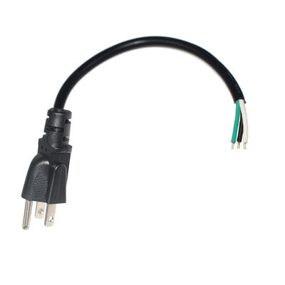 Anpassungsfähiges Stromkabel NEMA 5-15P bis 300V aus Zinndraht für Waschmaschinen