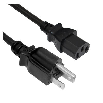 Anpassungslänge 1m Stromkabel 60w 3-Pin-Laptop-Stromkabel