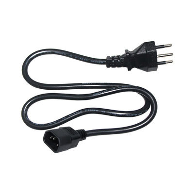 IEC C13 Stecker brasilianisches Stromkabel Brasilien 3-Pin Stromkabel 100v-240v