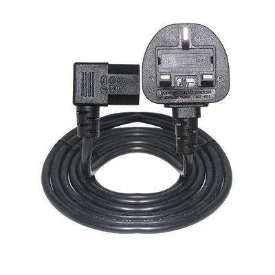 IP11 Stromkabel für Haushaltsgeräte 0,5 m mit 3 Kern H05VV-F Kabel 3*0,75/1,0/1,5 mm2