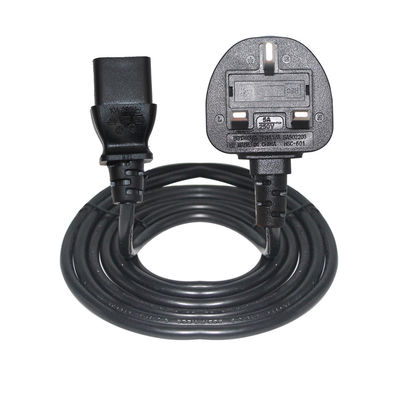 IP11 Stromkabel für Haushaltsgeräte 0,5 m mit 3 Kern H05VV-F Kabel 3*0,75/1,0/1,5 mm2
