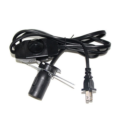 E27 Glühbirnhalter Außenbasis Led-Steckdose Lichtlampenhalter mit US-Stecker wasserdicht