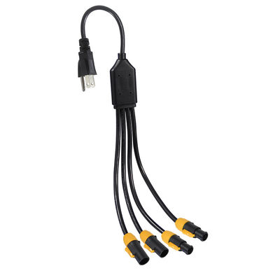 Standard 515P Sjow 16Awg True1 Anschluss 4 X Nac3fca Powercon Ac Nema Stromkabel