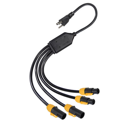 Standard 515P Sjow 16Awg True1 Anschluss 4 X Nac3fca Powercon Ac Nema Stromkabel
