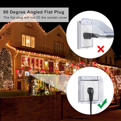 USA-Zertifikat 6Ft 3 Pin Plug 515P zu 3 Way Nema 515R Ac Extension Cord Drei-Stich-Auslass-Splitter