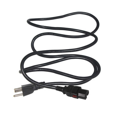 Schließen Sie uns ein Stecker an Iec C15 Desktop Computer Stromkabel 16AWG- 18AWG