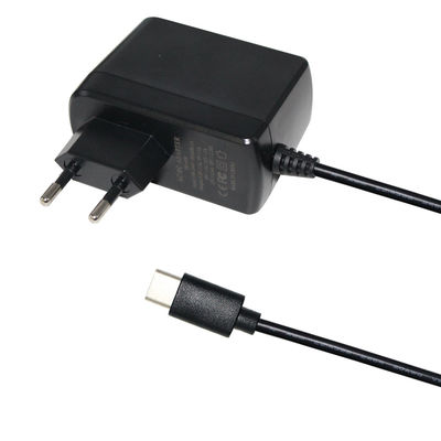 PVC Jacket 18W 36W 12V Adapter Wandmontiertes USB-C 9V 3A 5V 3A Stromversorgung Laptop Typ c Ladegerät
