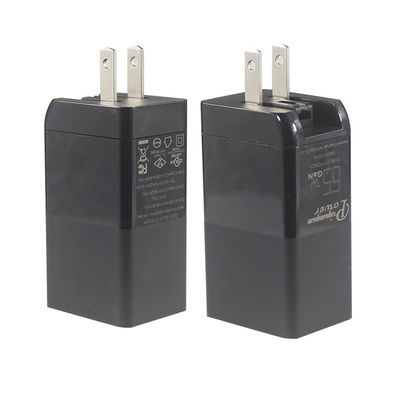 Portable Charging 65W 2 Ports Kleines PD Schnellladegerät mit GaN Galliumnitrid