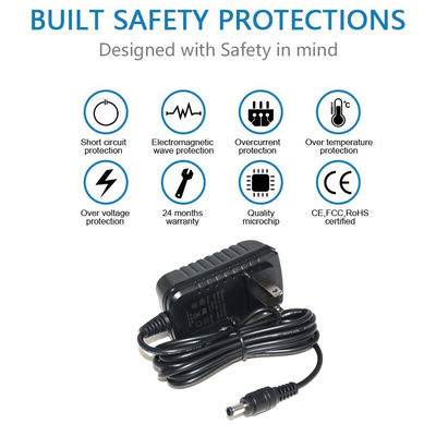 1A Einstellbarer 3-12V DVR-Adapter DC 12V 2A Ausgang AC-DC Schaltstromadapter für CCTV