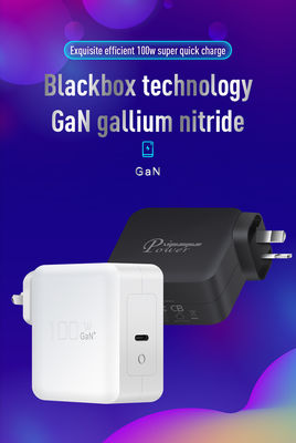 100W Mini High Power AU SAA QC3.0 4.0 USB C Typ C Pd Gan Wandtelefon Ladegerät für QC4.0