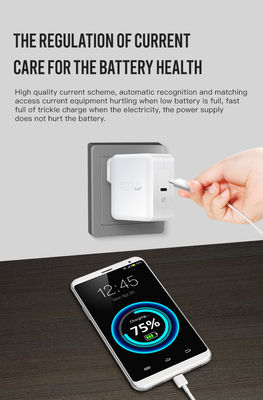 100W Mini High Power AU SAA QC3.0 4.0 USB C Typ C Pd Gan Wandtelefon Ladegerät für QC4.0