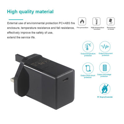 45W Typ-C UK USB Wandladegerät 65W 30W Pcba Fast Gan Reiseladegerät Australien