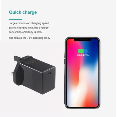 45W Typ-C UK USB Wandladegerät 65W 30W Pcba Fast Gan Reiseladegerät Australien