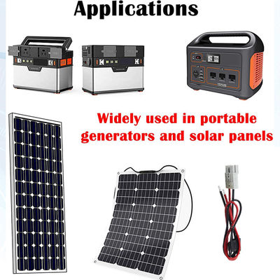 OEM-Solarbatteriekabel 50A Anderson zum entblößten und geballten offenen Ende