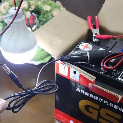 Portable DC12V Zigarettenschalter Kabel mit 5,5mm*2,1mm Stecker
