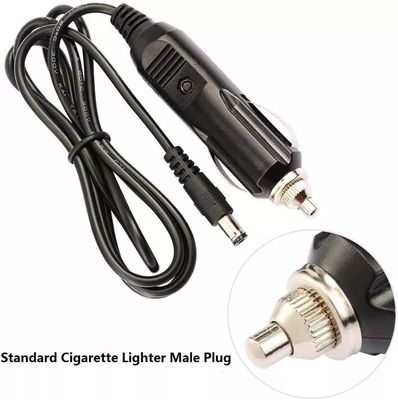 Portable DC12V Zigarettenschalter Kabel mit 5,5mm*2,1mm Stecker