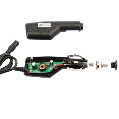 12VDC 24VDC Zigarettenauflühler zum DC-Jack 2,1-mm-Zigarrenstromkabel