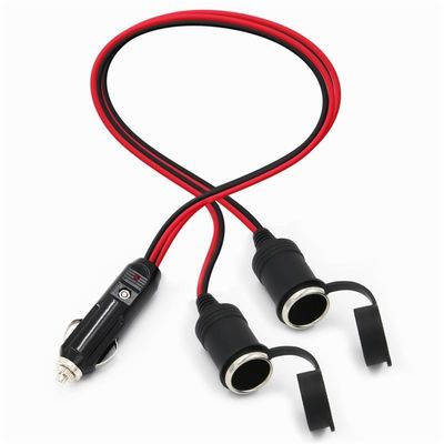 RoHS 24V 2468 18AWG mit 2-in-1-Zigaretteneinstellungskabel für Fahrzeuge