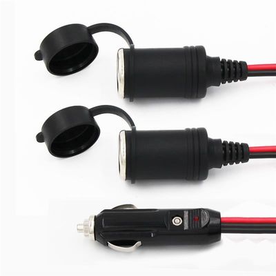 RoHS 24V 2468 18AWG mit 2-in-1-Zigaretteneinstellungskabel für Fahrzeuge