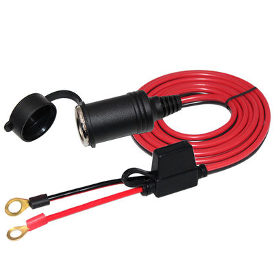 Zigarettenauflöscher für Frauen mit O-Ring-Terminalkabel für Batterien 12V/24V