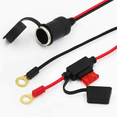 Weibliche Zigaretteneinstellung Steckdose zu O-Ring-Terminal Batterieverlängerungskabel