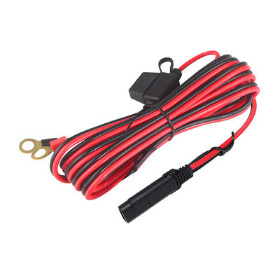 15A Sae Batterieladegerät mit O-Ring-Terminal-Auto-Verlängerungskabel 2ft