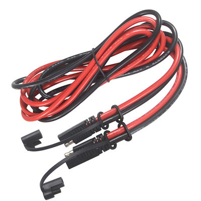 12V 24V SAE 2Pin Solarstromkabel Schnellabschluss Stecker mit PVC-Jacket