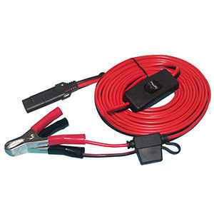1.5m 5A geschmolzenen Alligator Clips zu Dc SAE Batteriekabel Warterproof