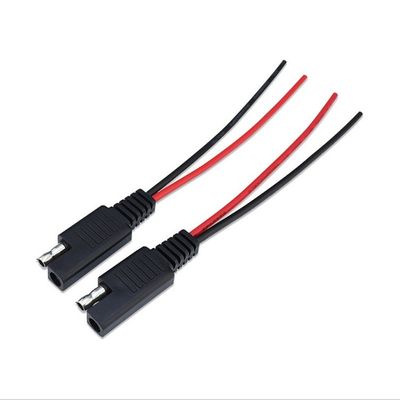 DIY Automotive Solar SAE Verlängerungskabel 18AWG 2 Pins Schnell trennen