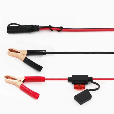SAE zu Alligator Clips Solarstromkabel 2Pin-Anschluss 1,5 Fuß Länge
