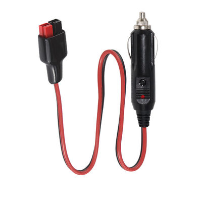 Zigarettenanzünder Stecker 15Amp Solarstromkabel mit Ziel Null Standard Port Adapter