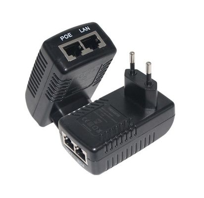 0.4A 1000mbps 24v 48v 1a RJ45 POE Injektor Splitter Leistung über Ethernet-Adapter