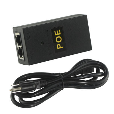 0.4A 1000mbps 24v 48v 1a RJ45 POE Injektor Splitter Leistung über Ethernet-Adapter
