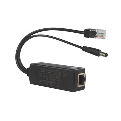 802.3Af 100Mbps 12V POE Injektor Splitter Industrieabzug Dc 5525Mm