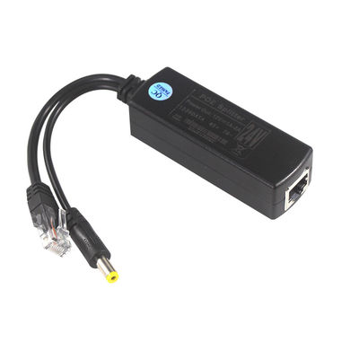 802.3Af 100Mbps 12V POE Injektor Splitter Industrieabzug Dc 5525Mm